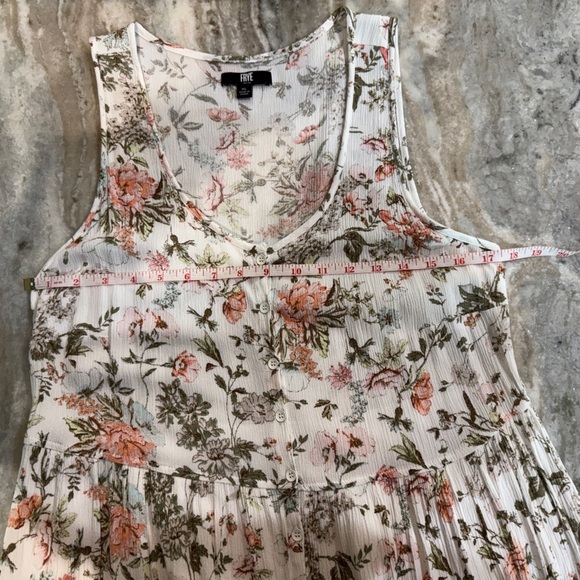 Women’s FRYE boho button front midi dress- Size XL - Picture 7 of 9